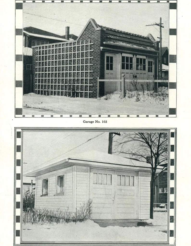 An illustration from Architectural economy, vol. 1, 1920, leaf 99