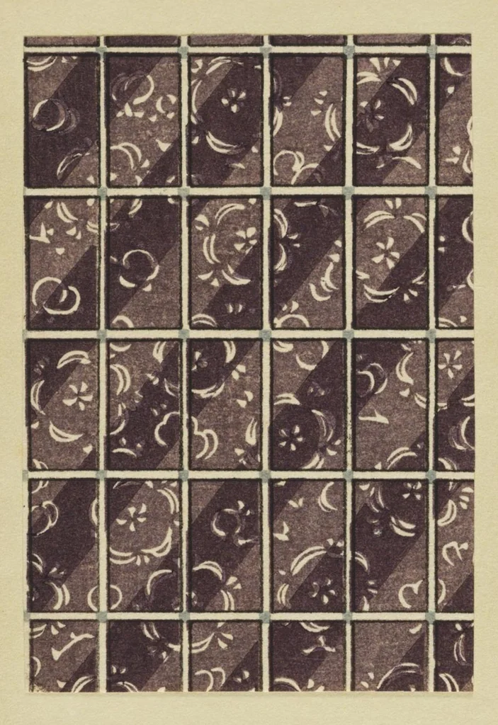 An illustration from [Japanese designs from Ukiyoe prints], 1860, leaf 22