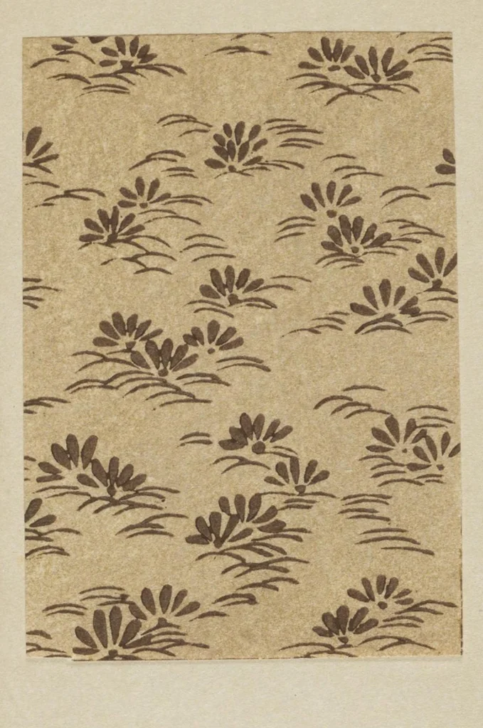 An illustration from [Japanese designs from Ukiyoe prints], 1860, leaf 40
