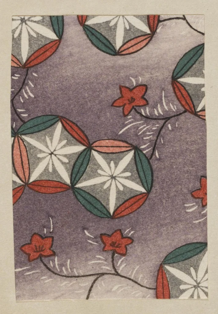 An illustration from Designs selected from Ukiyoe prints, 1860, leaf 55