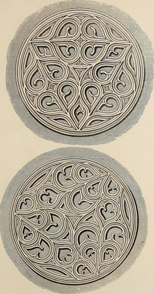 An illustration from The power of form applied to geometric tracery : one hundred designs and their foundations resulting from one diagram, 1851, leaf 114