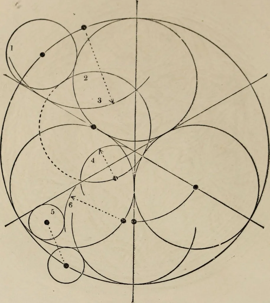 An illustration from The power of form applied to geometric tracery : one hundred designs and their foundations resulting from one diagram, 1851, leaf 117