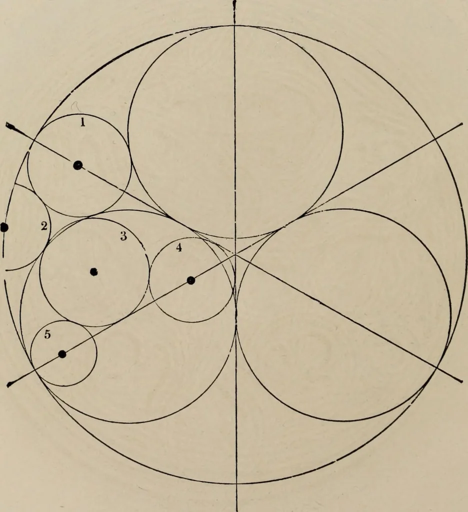 An illustration from The power of form applied to geometric tracery : one hundred designs and their foundations resulting from one diagram, 1851, leaf 79