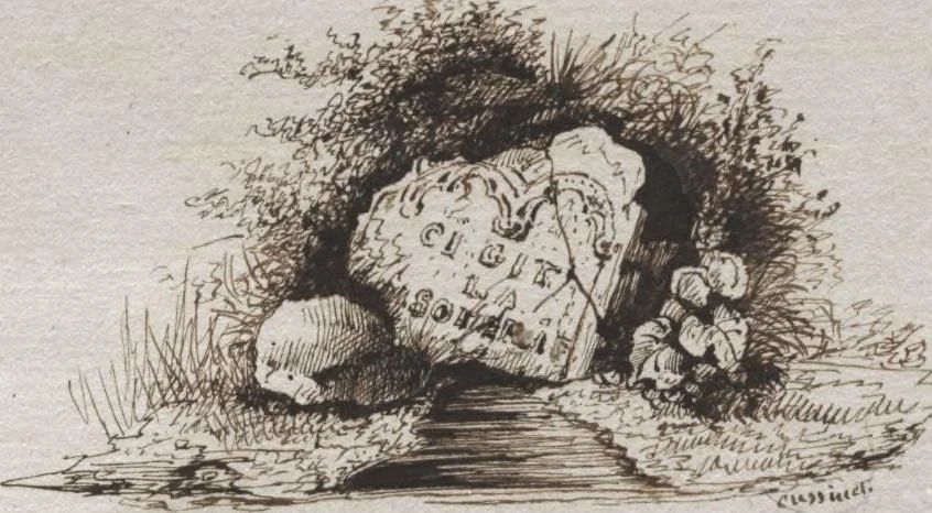 An illustration from Théorie de la fabrication des étoffes de soie, 1841, leaf 10