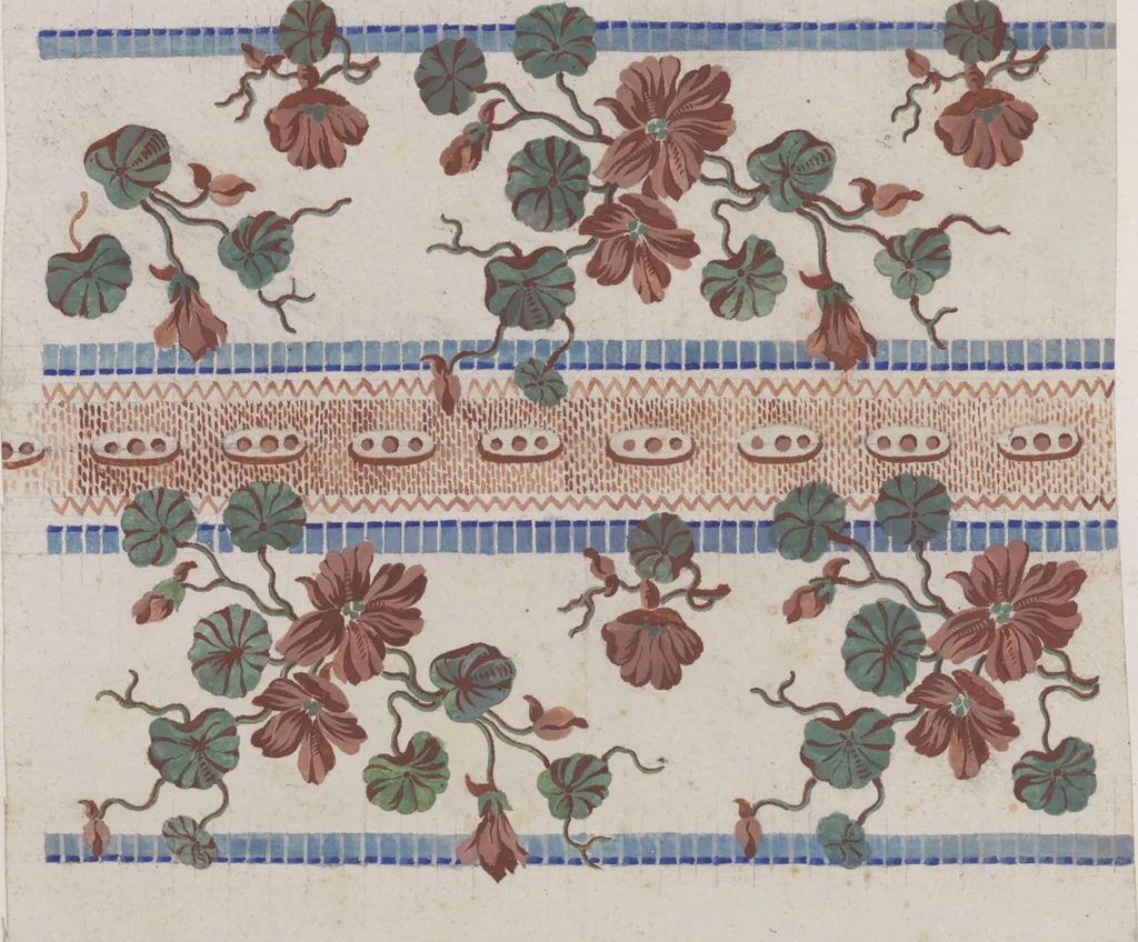An illustration from Théorie de la fabrication des étoffes de soie, 1841, leaf 157