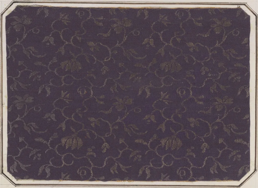 An illustration from Théorie de la fabrication des étoffes de soie, 1841, leaf 240