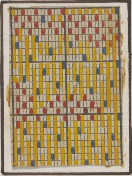 An illustration from Théorie de la fabrication des étoffes de soie, 1841, leaf 249