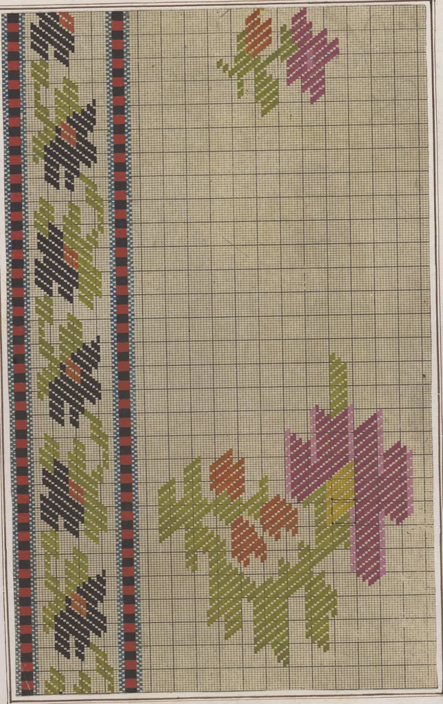 An illustration from Théorie de la fabrication des étoffes de soie, 1841, leaf 265