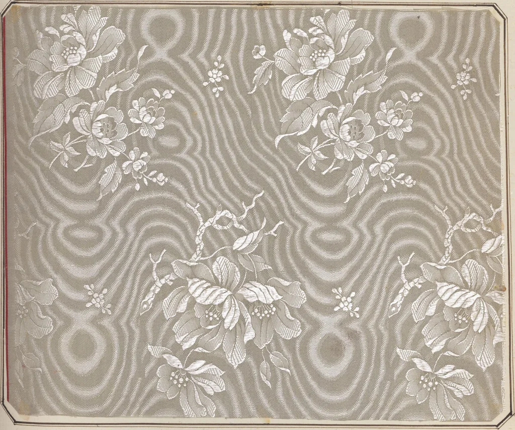 An illustration from Théorie de la fabrication des étoffes de soie, 1841, leaf 270