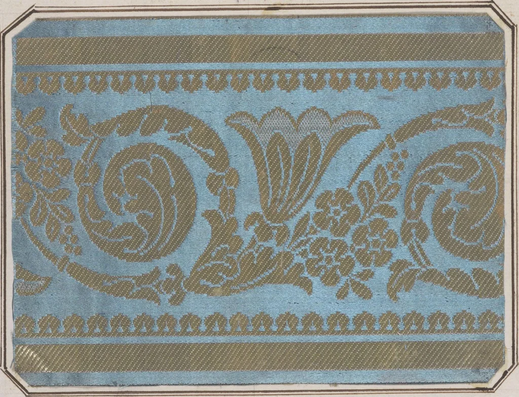 An illustration from Théorie de la fabrication des étoffes de soie, 1841, leaf 284