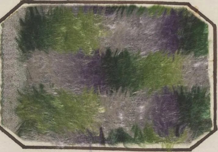 An illustration from Théorie de la fabrication des étoffes de soie, 1841, leaf 354