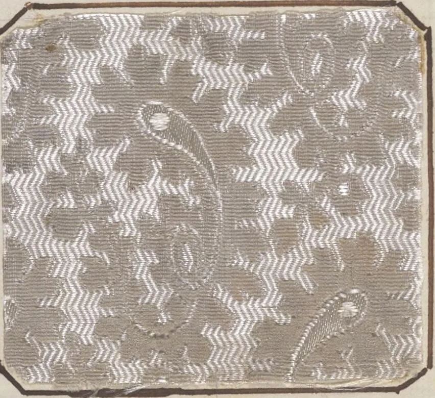 An illustration from Théorie de la fabrication des étoffes de soie, 1841, leaf 362