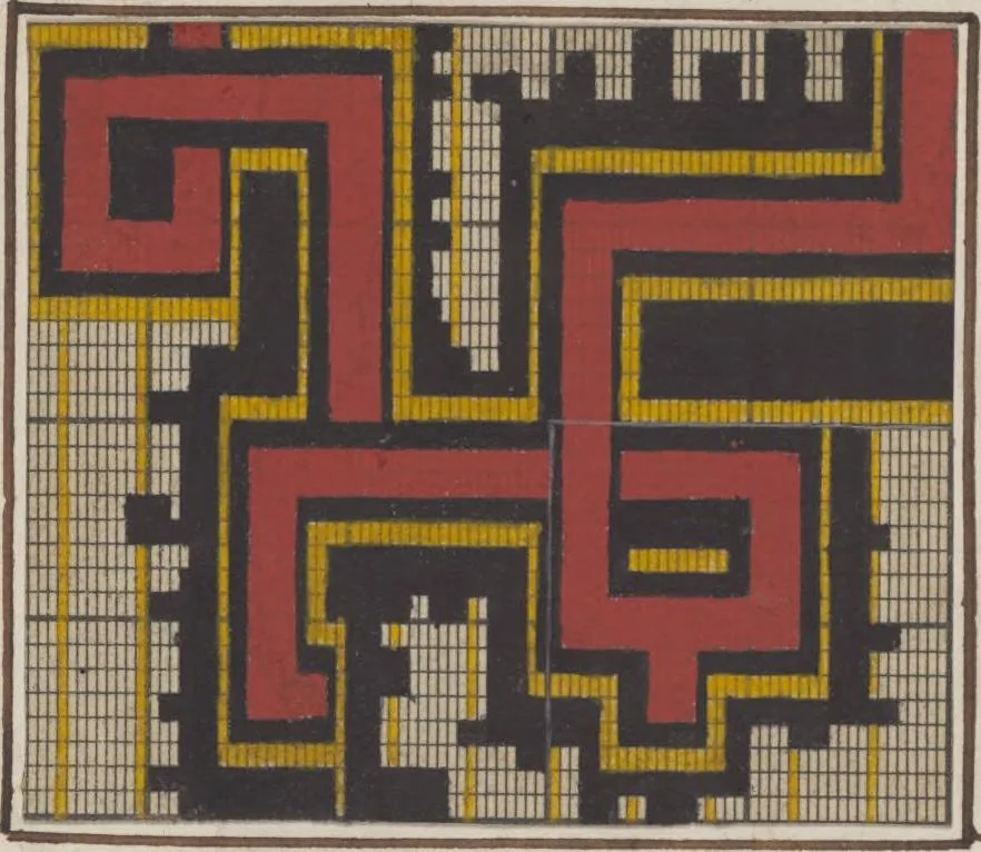 An illustration from Théorie de la fabrication des étoffes de soie, 1841, leaf 363
