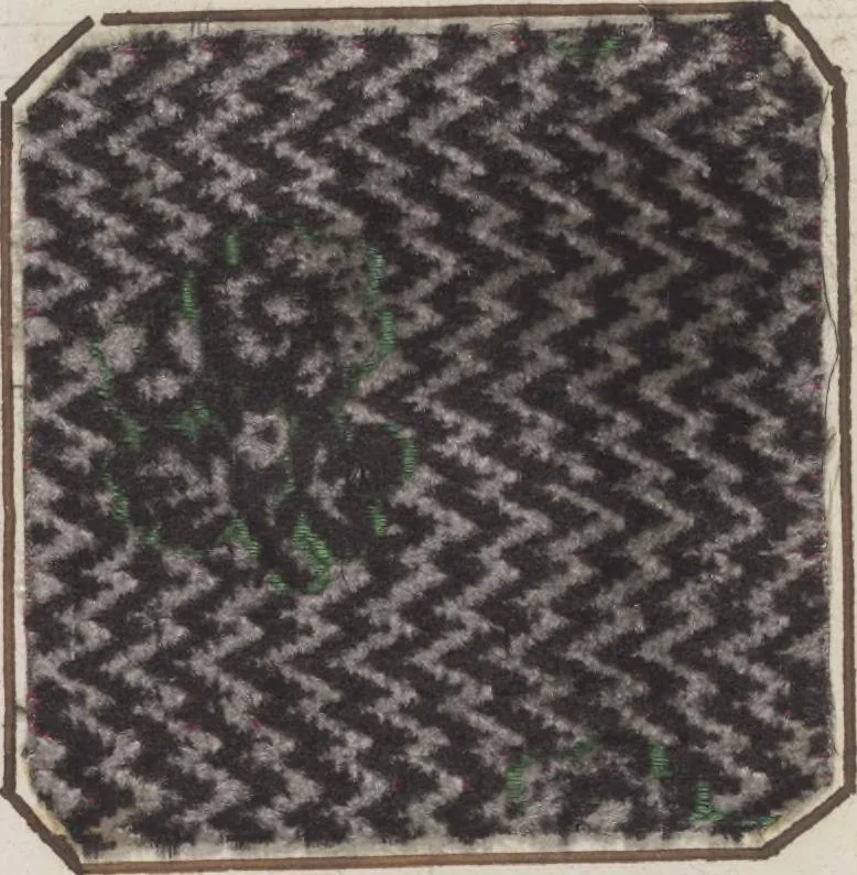 An illustration from Théorie de la fabrication des étoffes de soie, 1841, leaf 368