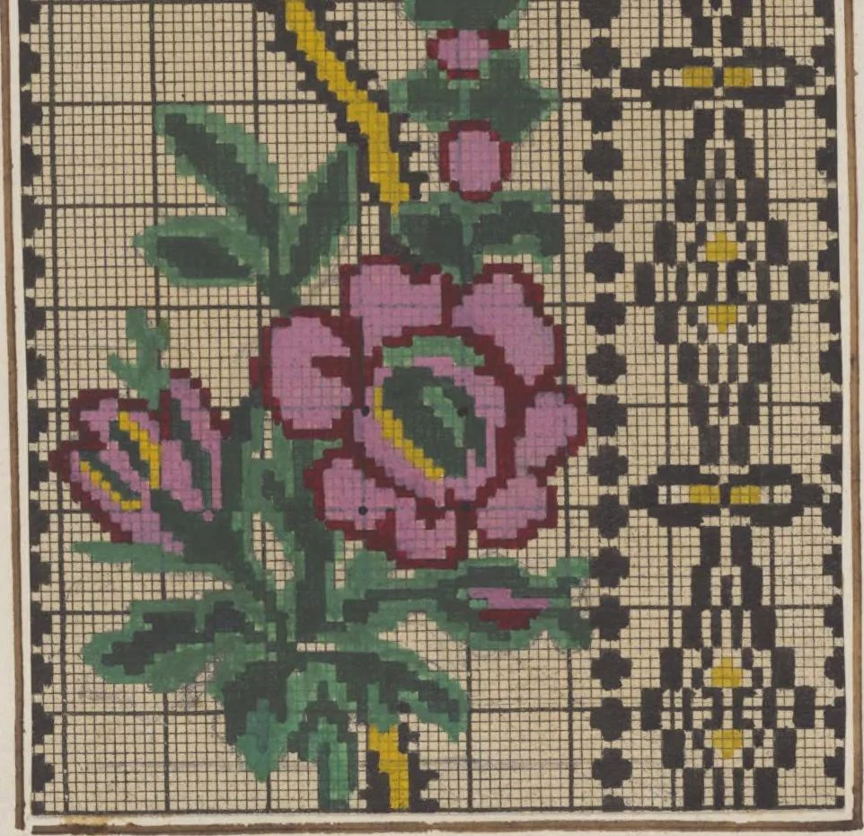 An illustration from Théorie de la fabrication des étoffes de soie, 1841, leaf 374