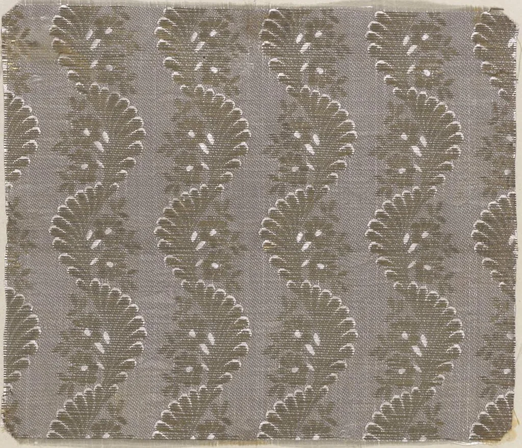 An illustration from Théorie de la fabrication des étoffes de soie, 1841, leaf 446