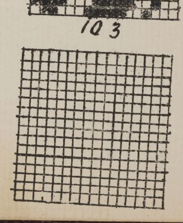 An illustration from Manuscript notes on weaving, leaf 56