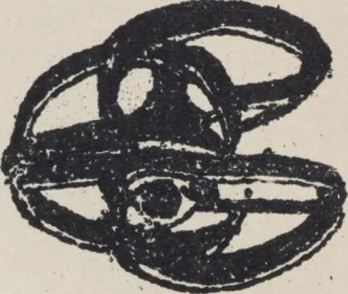 An illustration from First year weaving, 1890, leaf 101