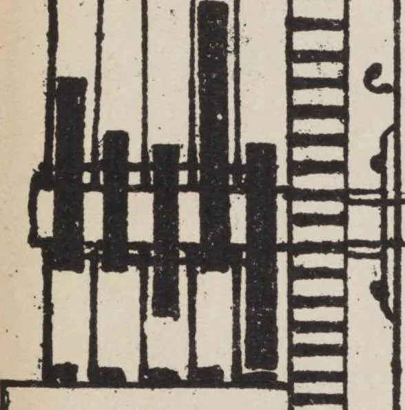 An illustration from First year weaving, 1890, leaf 106
