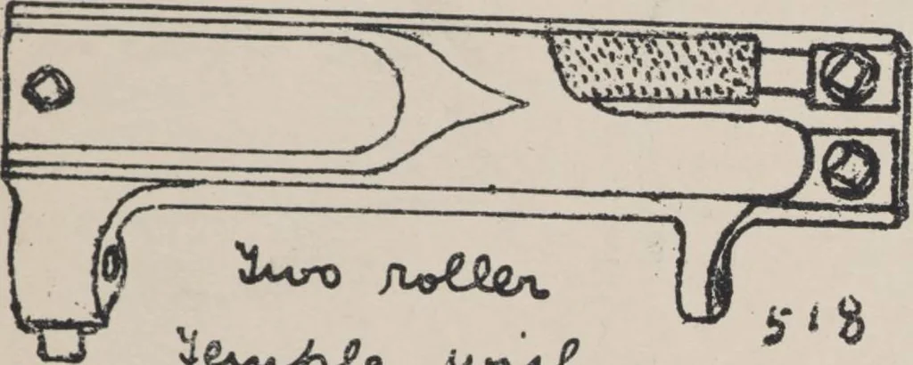 An illustration from First year weaving, 1890, leaf 131