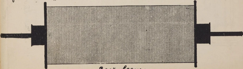 An illustration from First year weaving, 1890, leaf 138