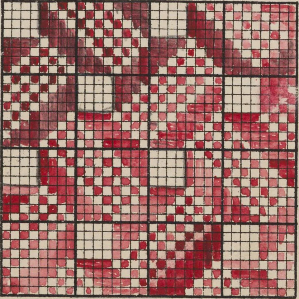 An illustration from First year weaving, 1890, leaf 23