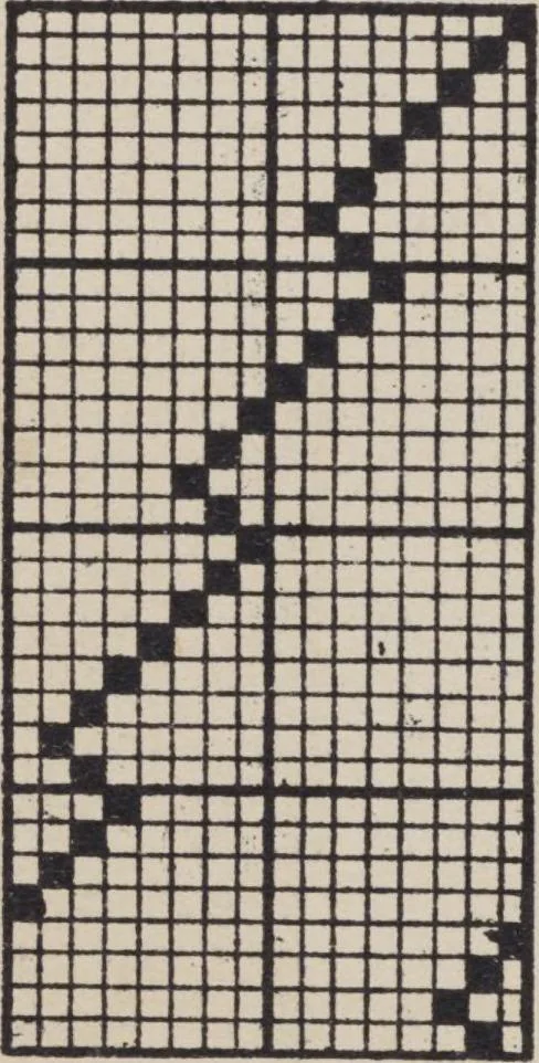 An illustration from First year weaving, 1890, leaf 36