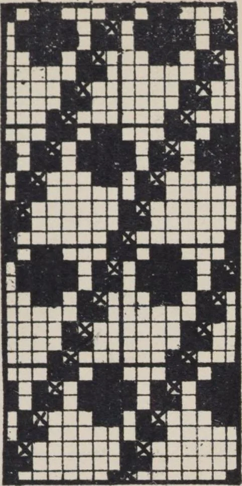 An illustration from First year weaving, 1890, leaf 41