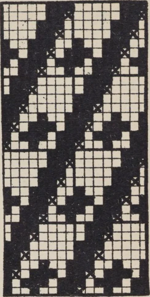 An illustration from First year weaving, 1890, leaf 41
