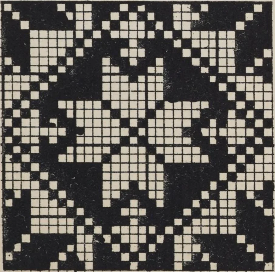 An illustration from First year weaving, 1890, leaf 55
