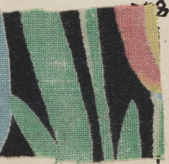 An illustration from First year weaving, 1890, leaf 67