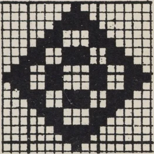 An illustration from First year weaving, 1890, leaf 71