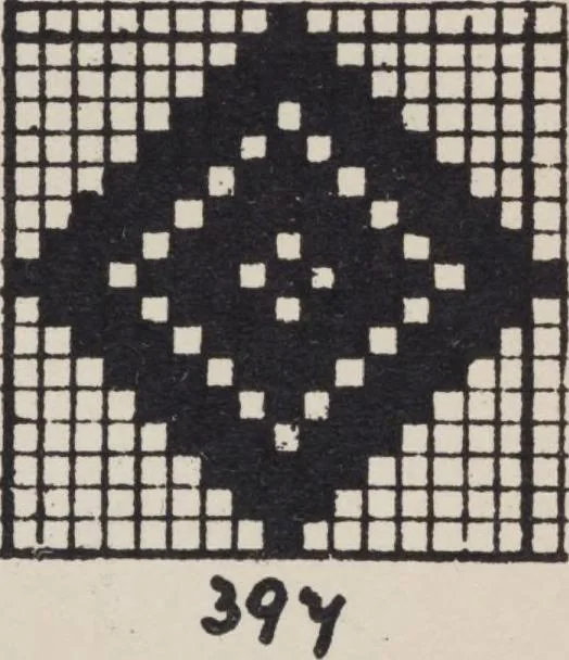 An illustration from First year weaving, 1890, leaf 71
