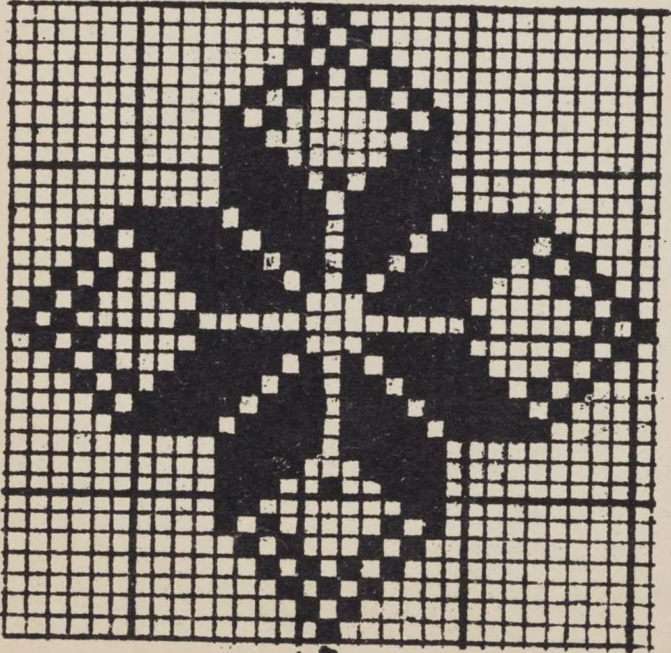 An illustration from First year weaving, 1890, leaf 72