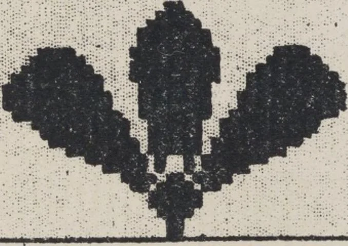 An illustration from First year weaving, 1890, leaf 76