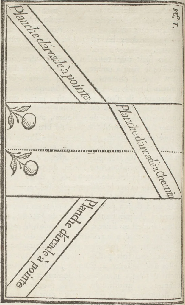 An illustration from Le dessinateur, pour les fabriques, d'étoffes, d'or, d'argent et de soie : avec la traduction de six tables raisonnées, tirées de l'Abecedario pittorico, imprimé à Naples en 1733, 1765, leaf 111