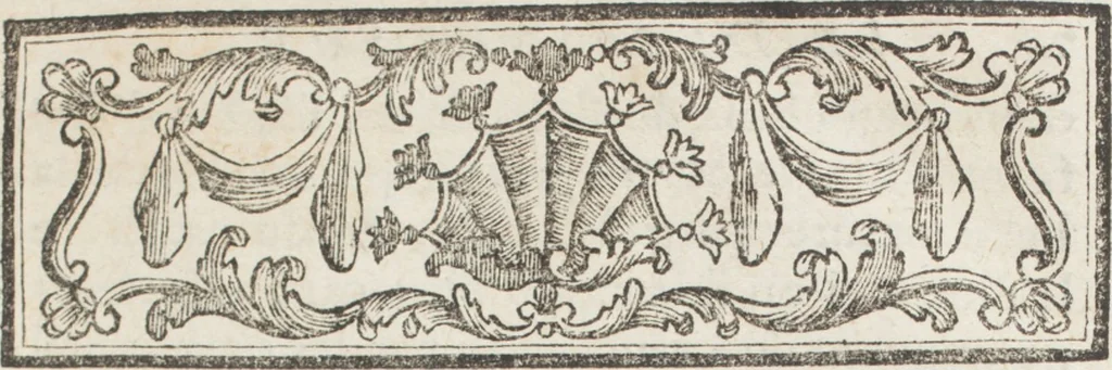 An illustration from Le dessinateur, pour les fabriques, d'étoffes, d'or, d'argent et de soie : avec la traduction de six tables raisonnées, tirées de l'Abecedario pittorico, imprimé à Naples en 1733, 1765, leaf 54