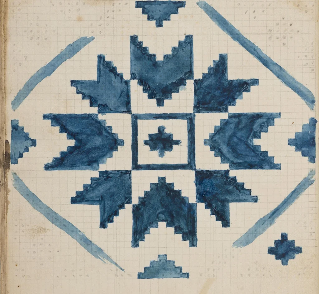 An illustration from This book, belonging to Henrich Woolhever, Bertytown, near York, Septem. 25th, 1821, 1821, leaf 73