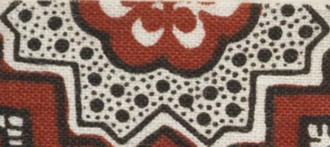 An illustration from [Fabric sample book], 1863, leaf 36