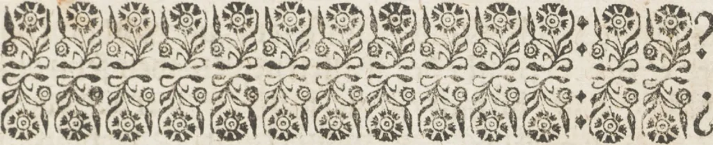 An illustration from Neu hervorkommendes Weber Kunst und Bild Buch, 1709, leaf 112