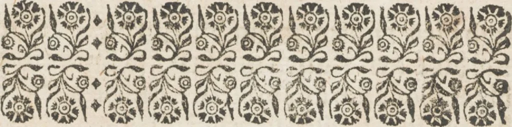 An illustration from Neu hervorkommendes Weber Kunst und Bild Buch, 1709, leaf 112