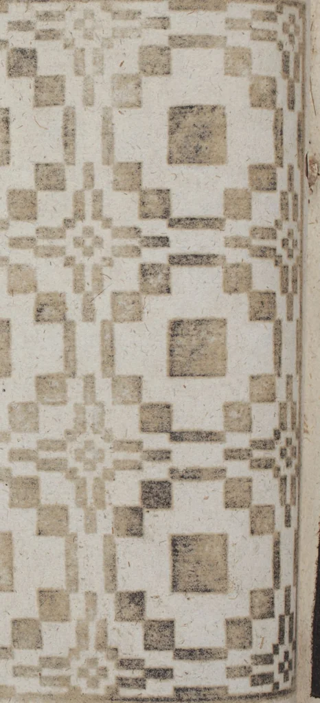 An illustration from Des Neu-erfundenen Weber Kunst- und Bild-Buchs, 1727, leaf 83