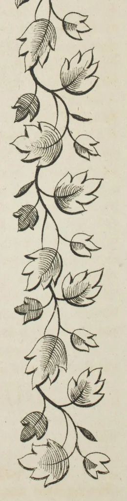 An illustration from Muslin patterns, 1816, leaf 4