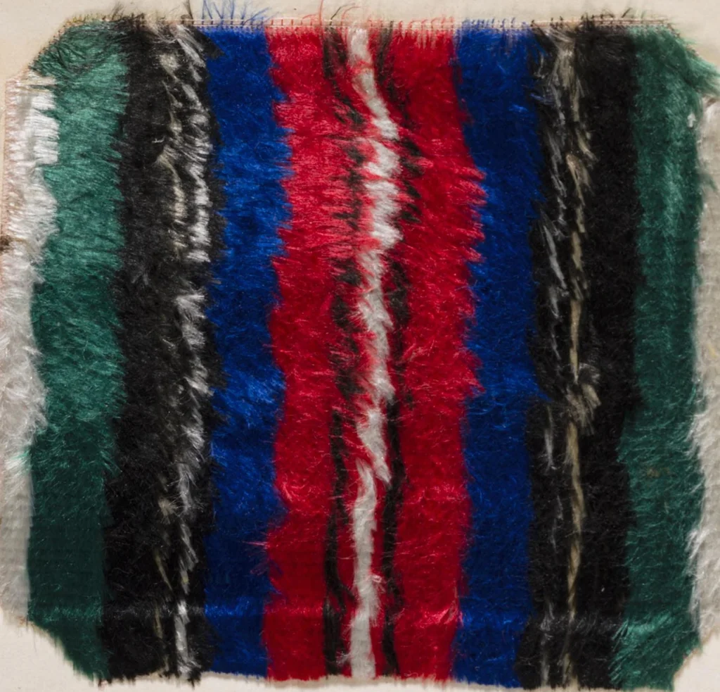 An illustration from [Weaving design book], 1890, leaf 55