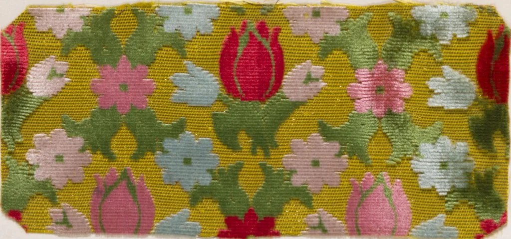 An illustration from [Weaving design book], 1890, leaf 69