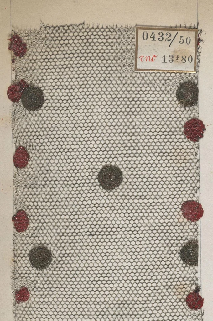 An illustration from [Sample book of trims], 1800, leaf 26