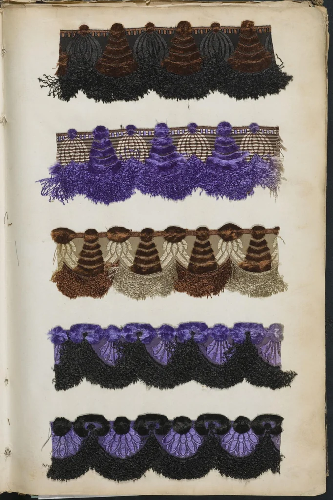 An illustration from Passementeries, 1842, leaf 40