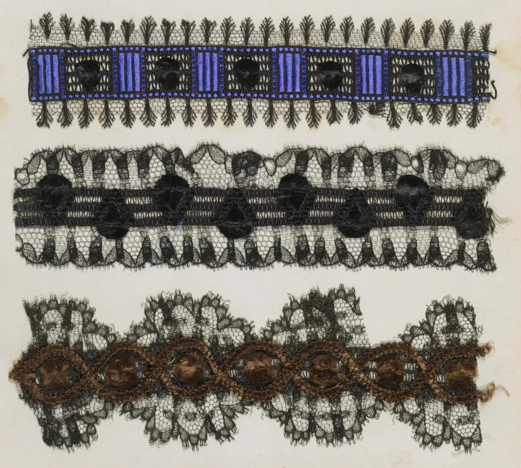 An illustration from Passementeries, 1842, leaf 6