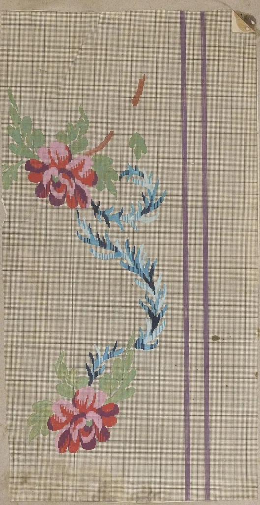 An illustration from Folio of embroidery designs, 1800, leaf 10
