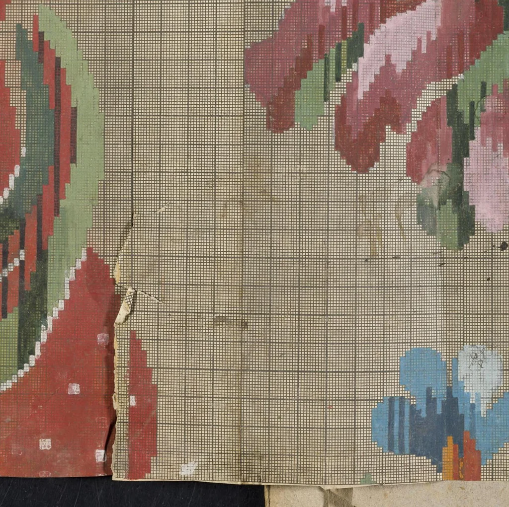 An illustration from Folio of embroidery designs, 1800, leaf 13